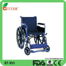 Steel Patient Wheelchair